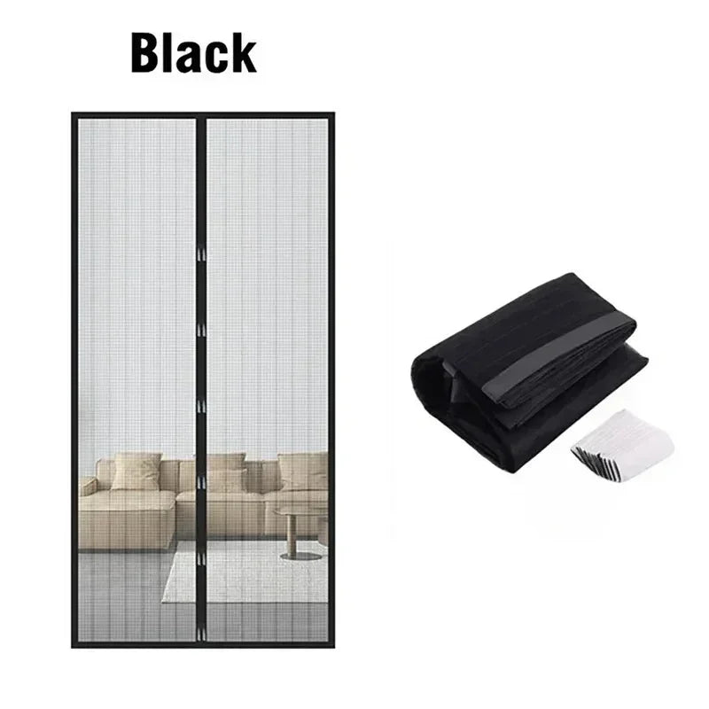 Magnetic Mosquito Net for Windows and Doors - Insulated Curtain for Living Room Protection