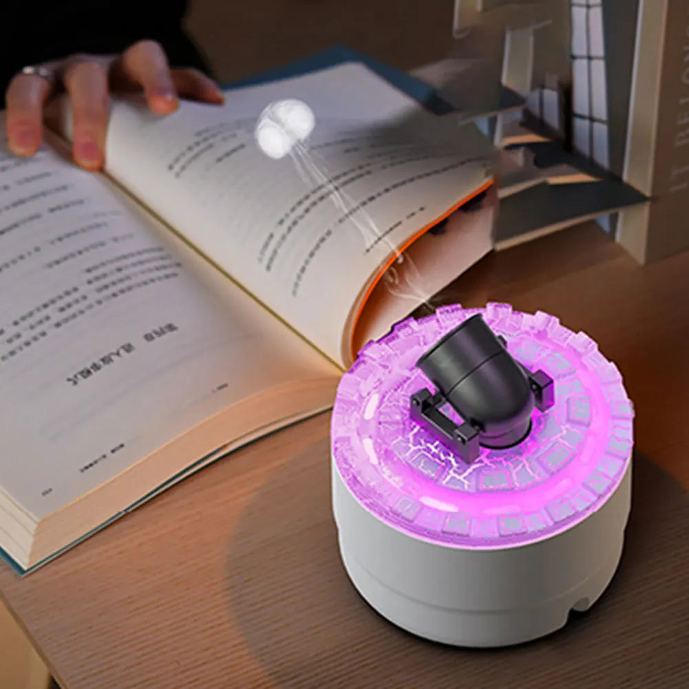 Volcanic Air Aroma Humidifier Essential Oil Diffuser Cannon Blast Aroma Humidifier Aromatherapy Diffusers with Colorful Lights